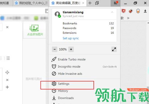 yandex浏览器中文版