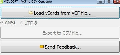 VCF to CSV Converter(VCF转CSV软件)破解版