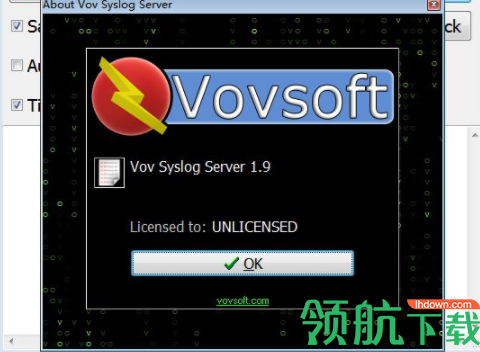 VovSyslogServer服务器监控工具破解版