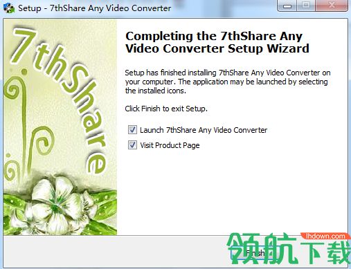 7thShare Any Video Converter破解版「附注册码」