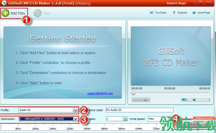 GiliSoft MP3 CD Maker破解版「附注册机」
