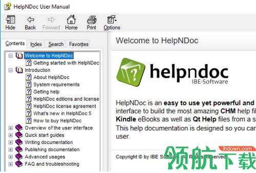 HelpNDoc Personal破解版(帮助文件制作软件)