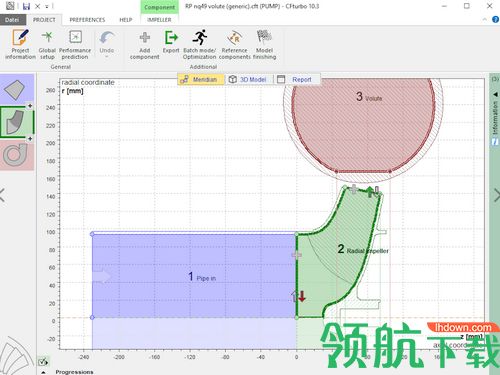 CFTurbo 10中文破解版(涡轮机械设计软件)