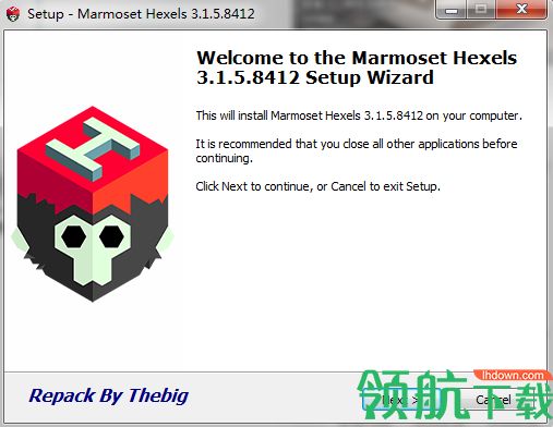 Marmoset Hexels破解版(网格绘画软件)