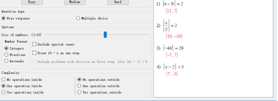InfiniteAlgebra1代数测验评估工具官方版