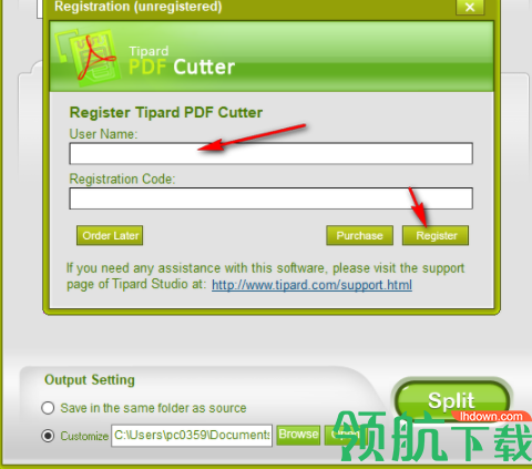 TipardPDFCutter文件分割工具官方版