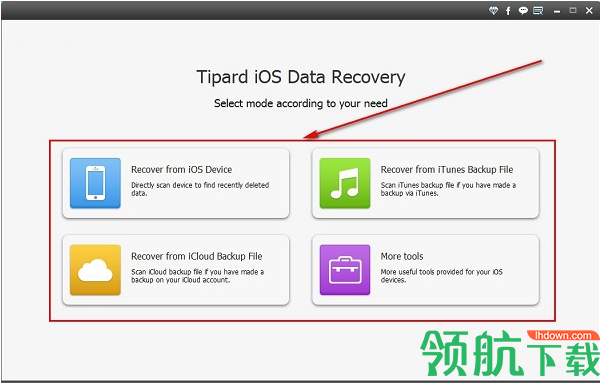 TipardiOSDataRecovery苹果数据恢复官方版