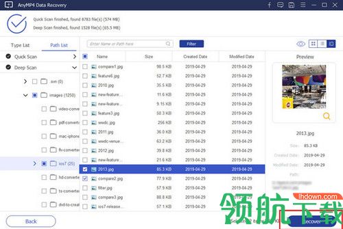 AnyMP4 Data Recovery破解版