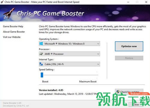 Chris PC Game Booster破解版