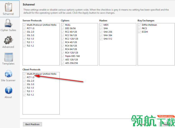 IIS Crypto(服务器安全管理工具)官方版