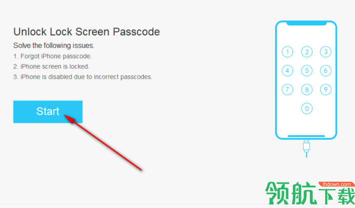 iSumsoftiPhonePasscodeRefixer手机解锁工具官方版