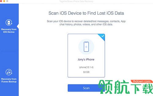 TogetherShare iPhone Data Recovery破解版