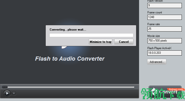 AmazingFlashtoAudioConverter音频转换工具官方版