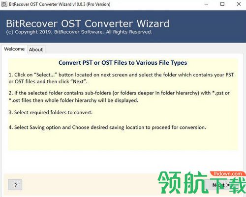 BitRecover OST Converter Wizard破解版