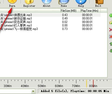 WMAWAVMP3toAudioCDMaker光碟制作工具官方版