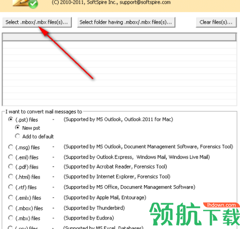 SoftSpireEudoraConverter邮件转换工具官方版