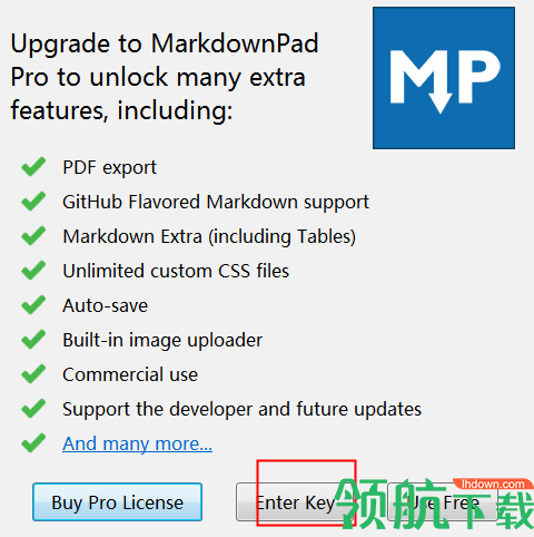 MarkdownPad2绿色破解版(附注册机)