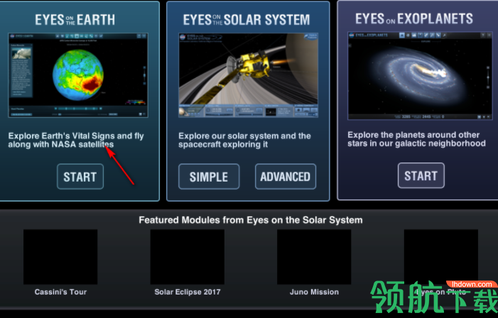 NASAsEyes宇宙星体查看工具绿色版