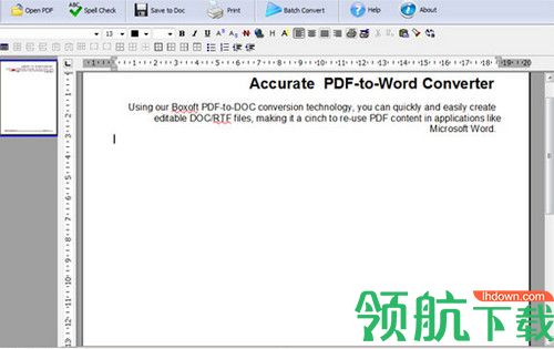 Boxoft PDF to Word最新版