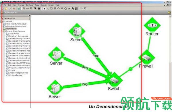 WhatUpGold网络设备监控工具绿色版