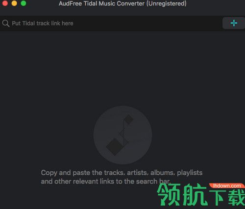 AudFree Tidal Music Converter Mac破解版