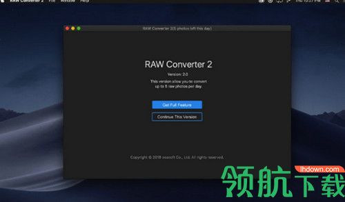 RAW Converter Mac破解版