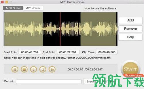 MP3 Cutter Joiner Mac破解版