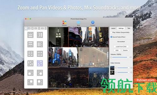 PhotoVideoCollage for Mac破解版