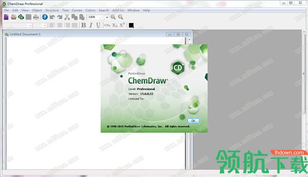 ChemDraw19中文破解版(附注册机)