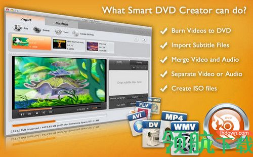 Smart DVD Creator Mac破解版