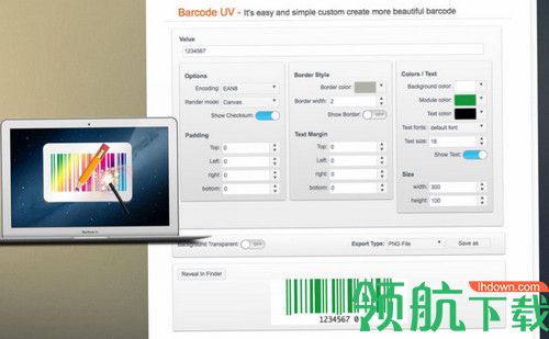 Barcode UV for Mac破解版