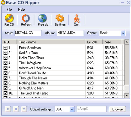 Ease CD Ripper免费版