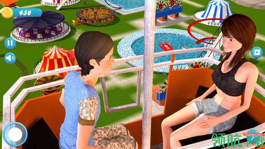 上坡高峰:水上乐园滑梯最新版游戏下载