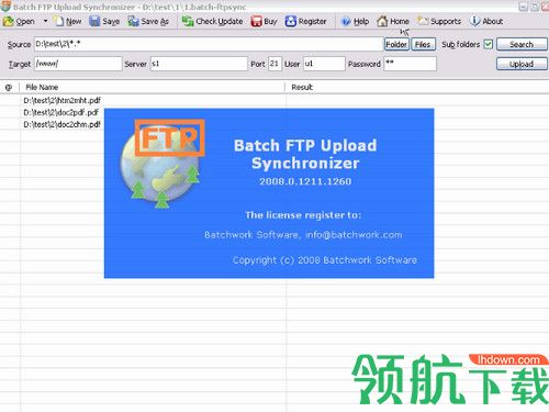 Batch File FTP Sync Uploader破解版