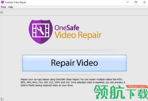 OneSafe Video Repair破解版