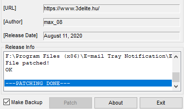 E-mailTrayNotification邮件提醒工具破解版