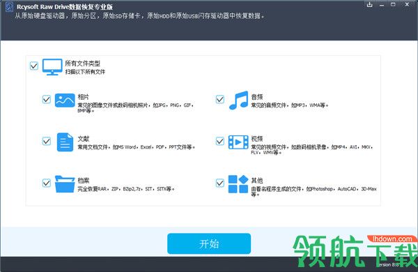 RcysoftRawDriveDataRecovery绿色破解版