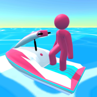 水上摩托艇障碍竞速赛手机游戏