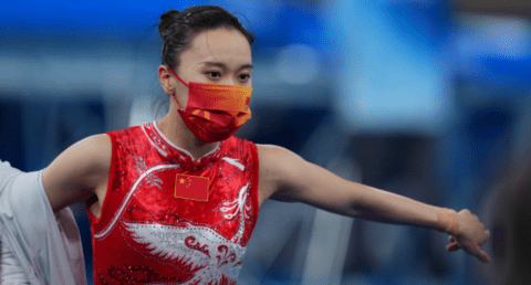 2021东京奥运会朱雪莹女子蹦床夺冠完整直播视频回放