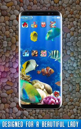 3D水族馆动态壁纸手机版