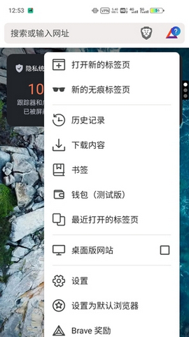 Brave浏览器中文手机版