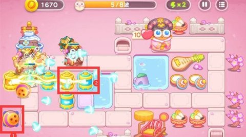保卫萝卜4秋妃传2关攻略 秋妃传第2关图文通关解析