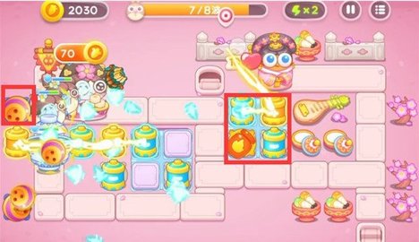 保卫萝卜4秋妃传2关攻略 秋妃传第2关图文通关解析