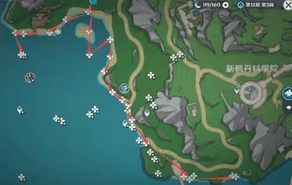 原神幽光星星快速采集路线图文攻略