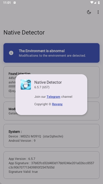 Native Detector