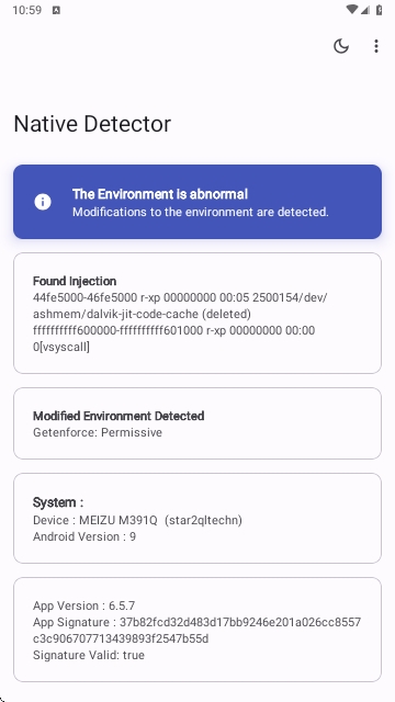 Native Detector