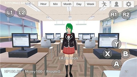 放学模拟器2(内置菜单)中文版