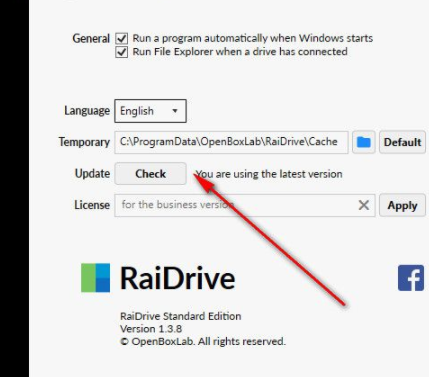 RaiDrive网盘映射工具官方版