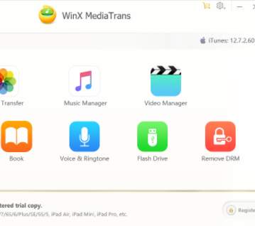 WinXMediaTrans数据同步工具官方版