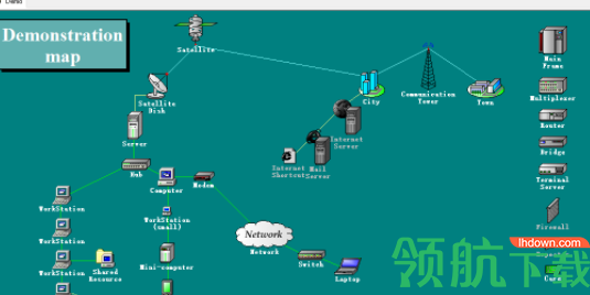 FPinger网络拓扑图制作工具官方版